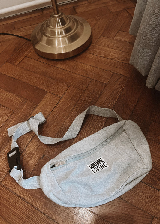Grey Cross-body Bag